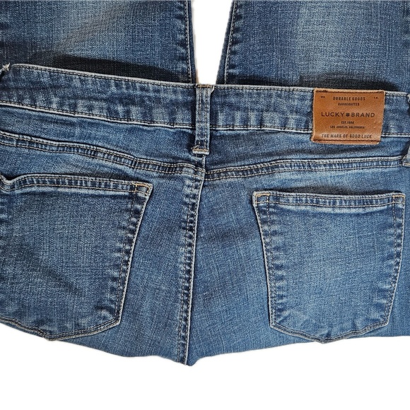 Lucky Brand Lolita Skinny Jeans Womens 8/29 Ankle Cheville Mid Rise Stretch Blue - Picture 13 of 13